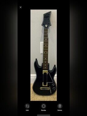 Activision Guitar Hero Live Wireless Guitar Controller - Black Without BOX